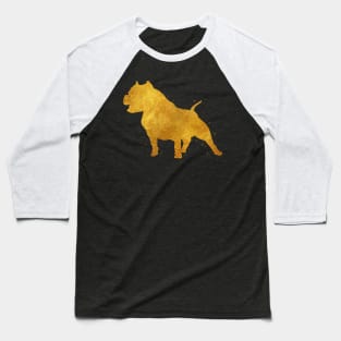 Pitbull golden art Baseball T-Shirt